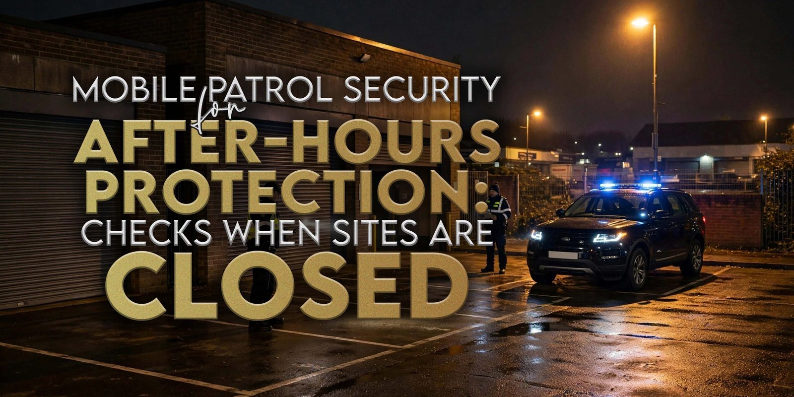 mobile patrol security