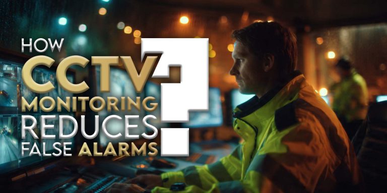 CCTV monitoring centre verifying security alarm footage to reduce false alarms