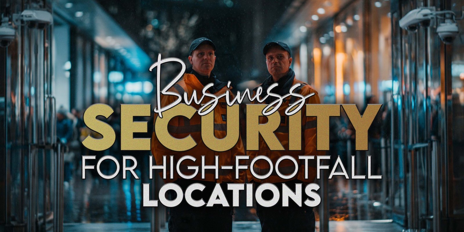 Business Security for High-Footfall Locations