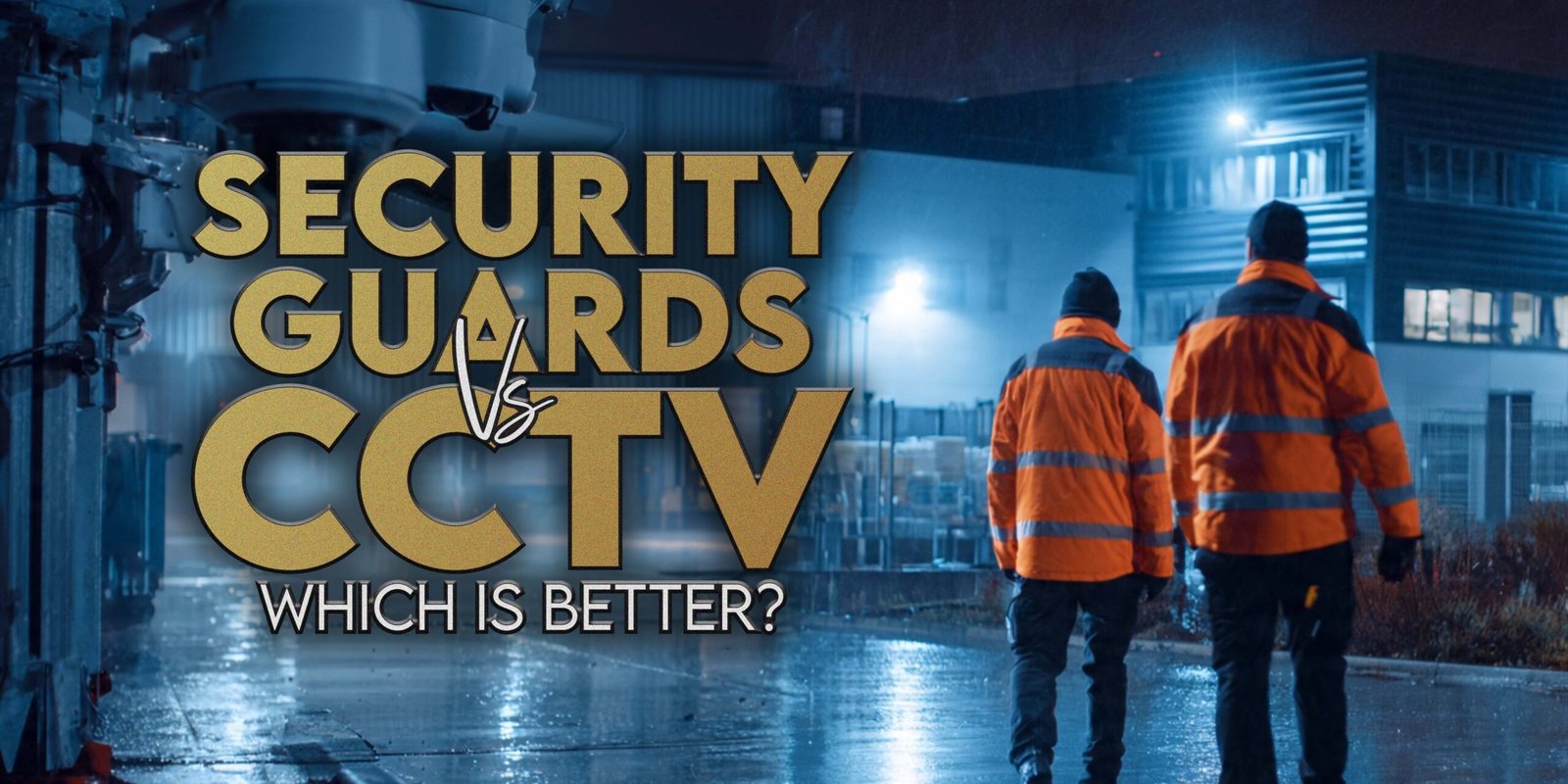 security guards vs CCTV UK