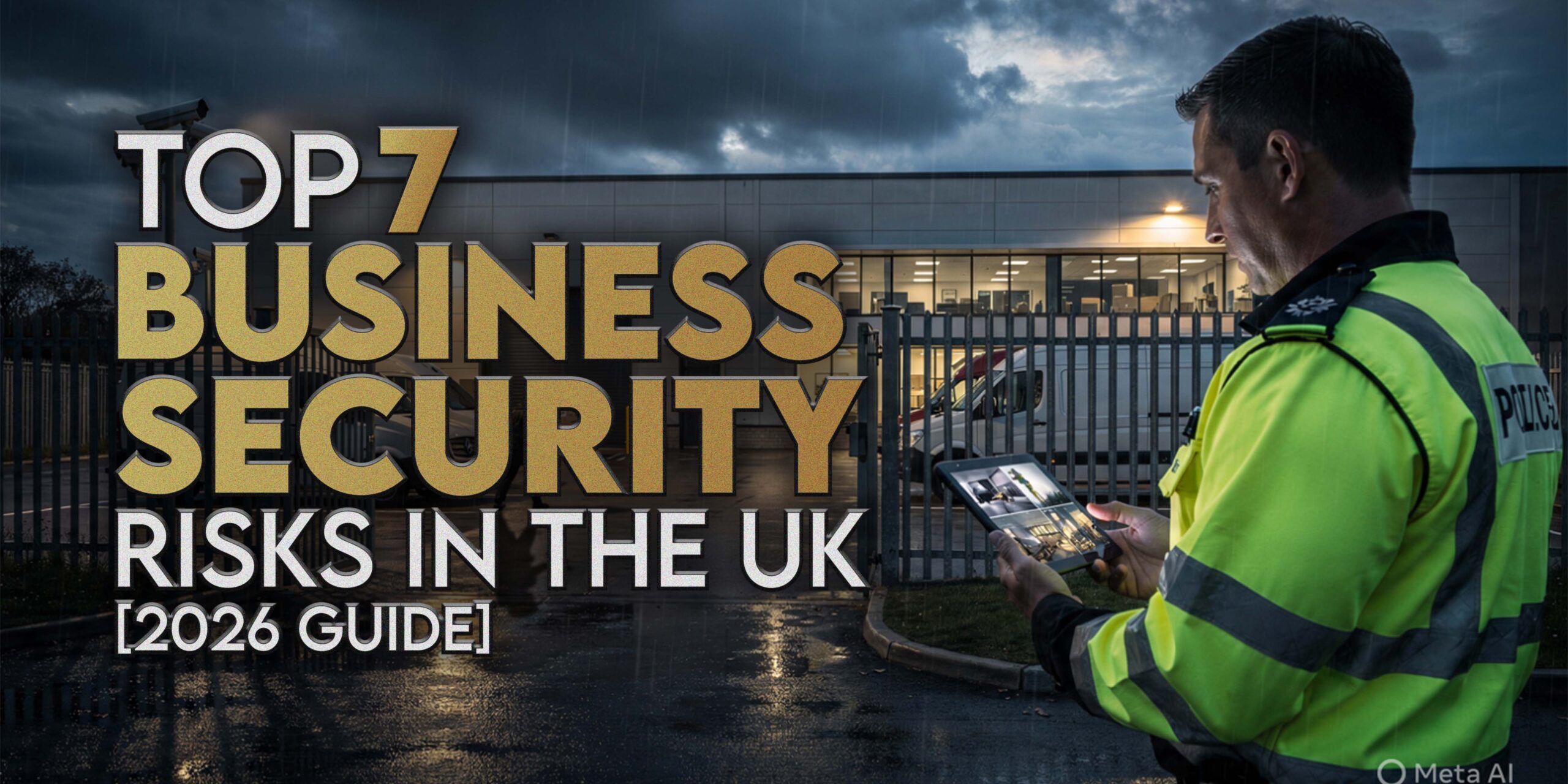 Top 7 Business Security Risks in the UK (2026 Guide)