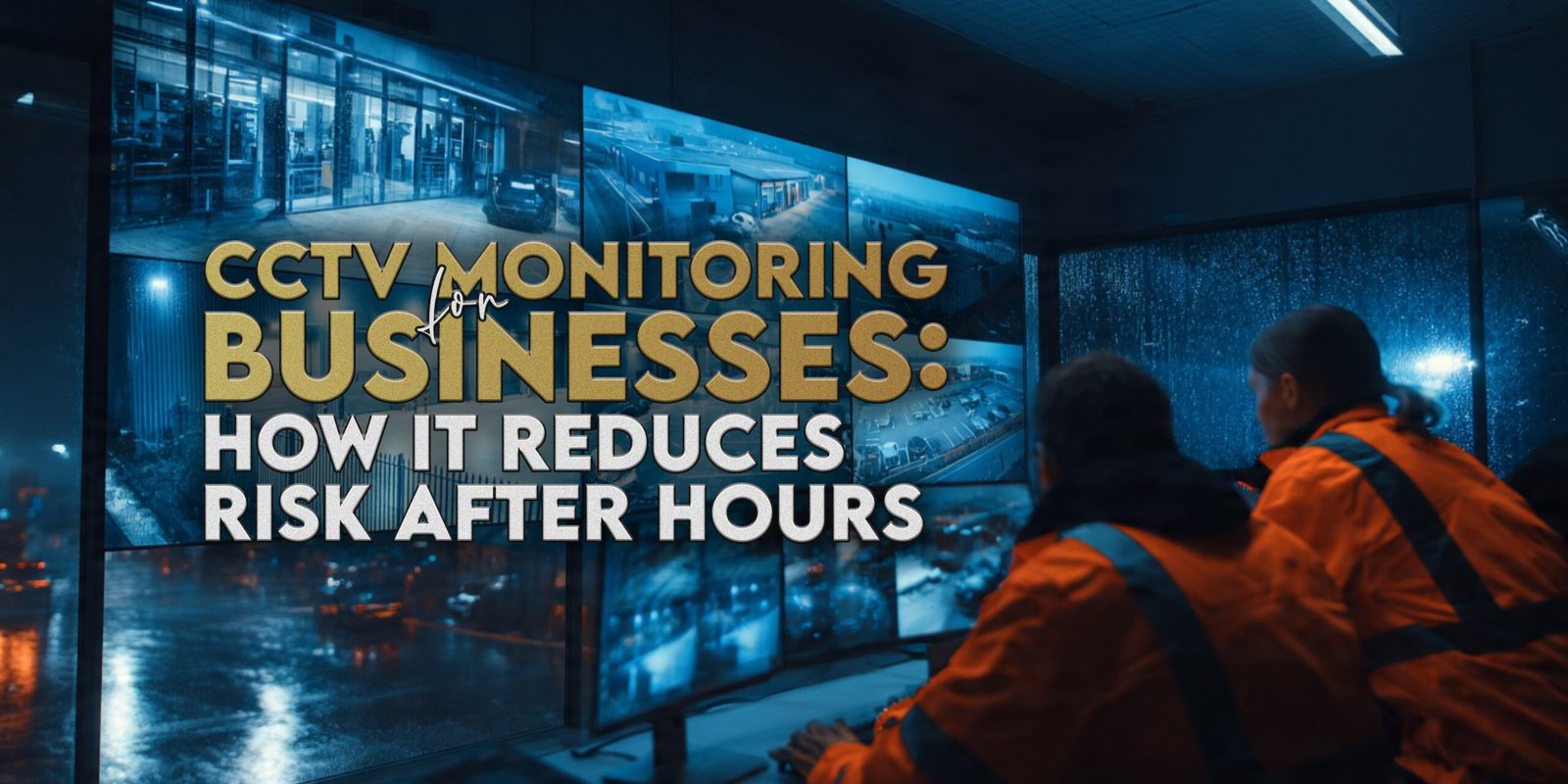 CCTV Monitoring for Businesses: How It Reduces Risk After Hours
