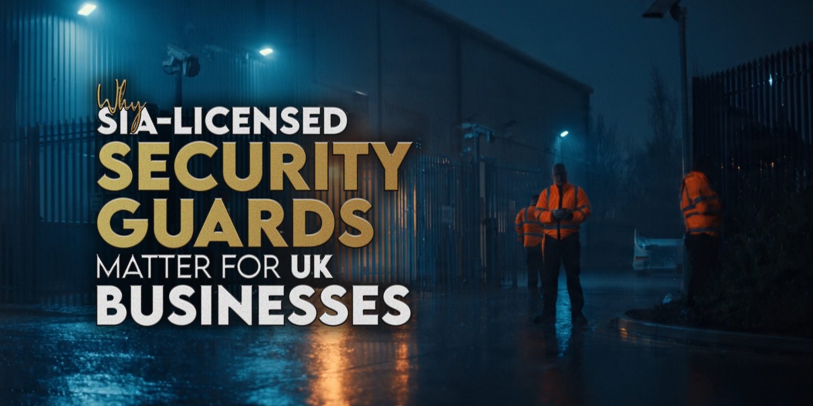 Why SIA-Licensed Security Guards Matter for Businesses