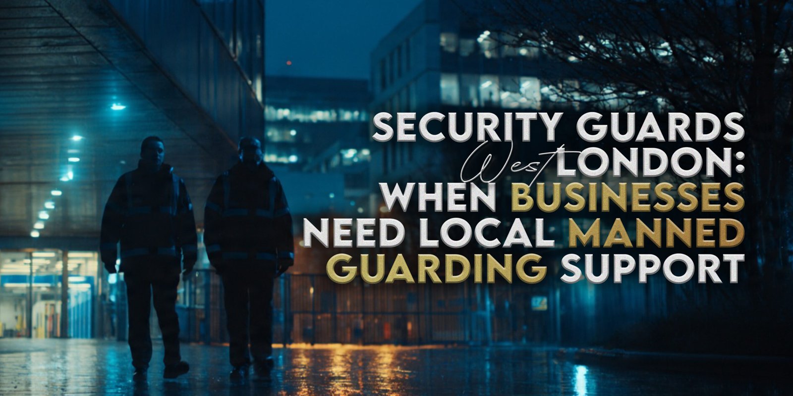 security guards West London