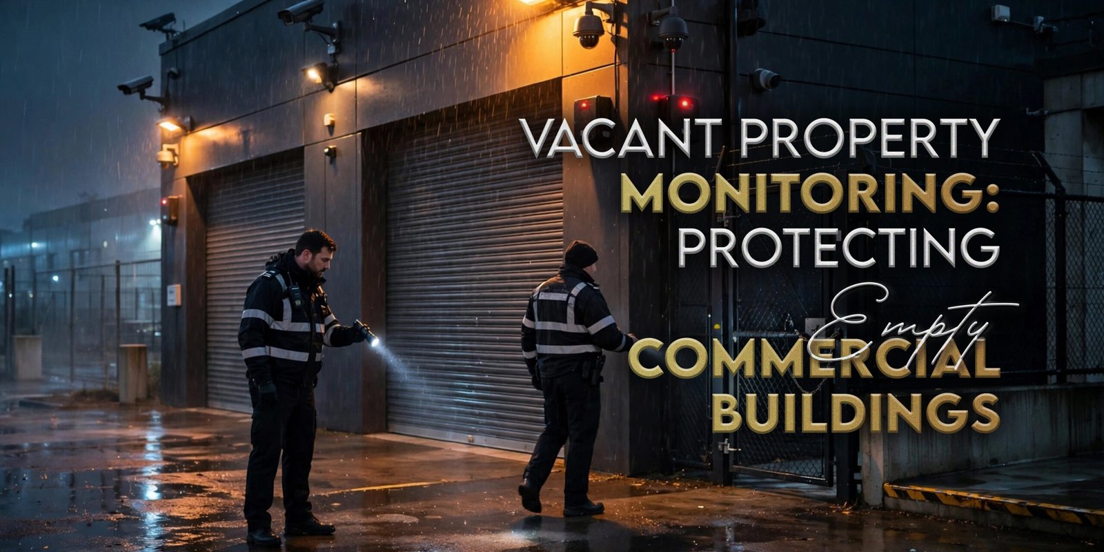 Vacant Property Monitoring: Protecting Empty Commercial Buildings