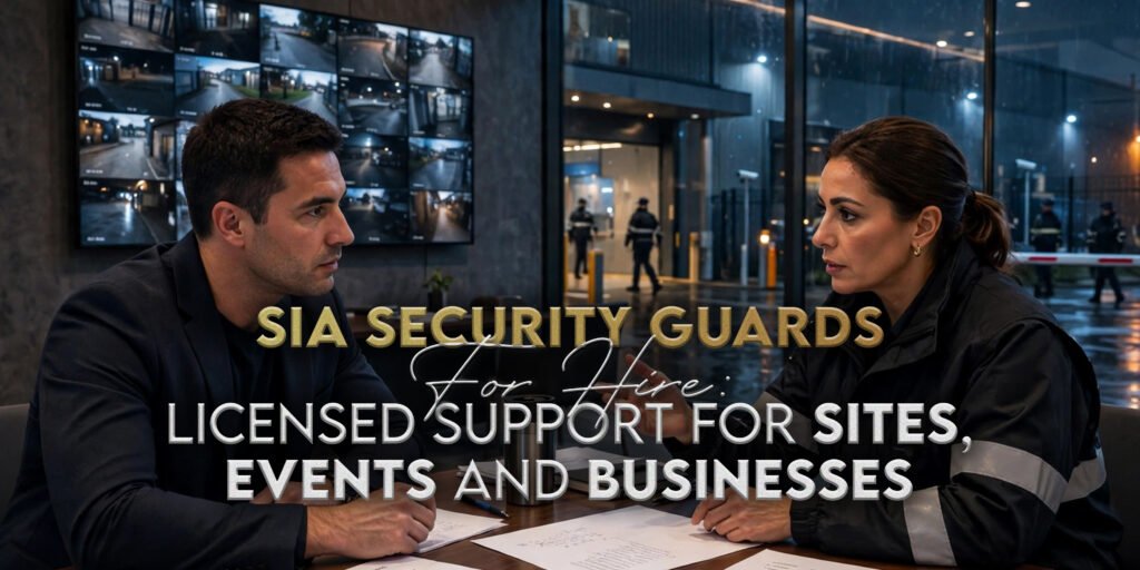 SIA security guards for hire