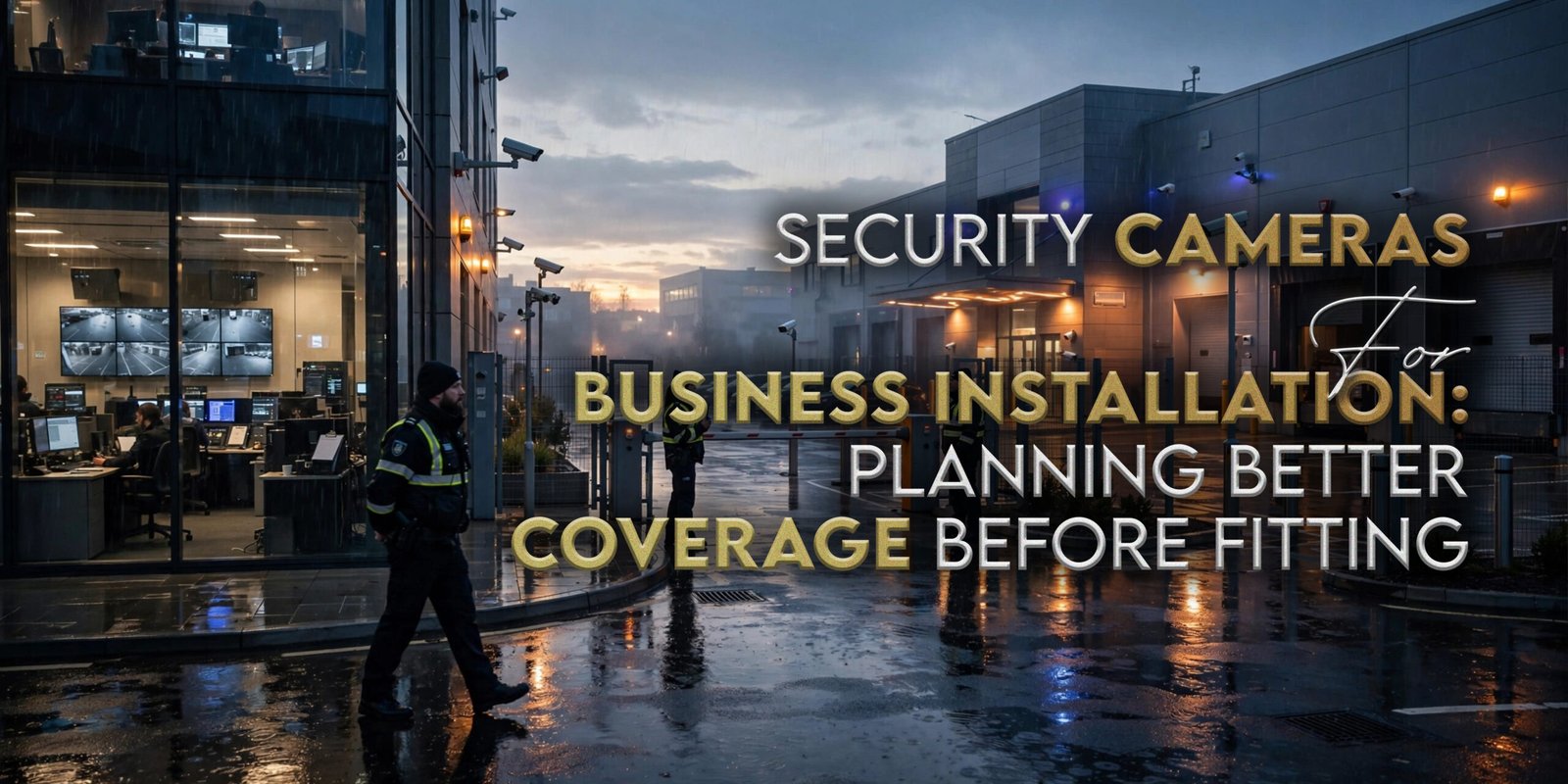 Security Cameras for Business Installation: Planning Better Coverage Before Fitting